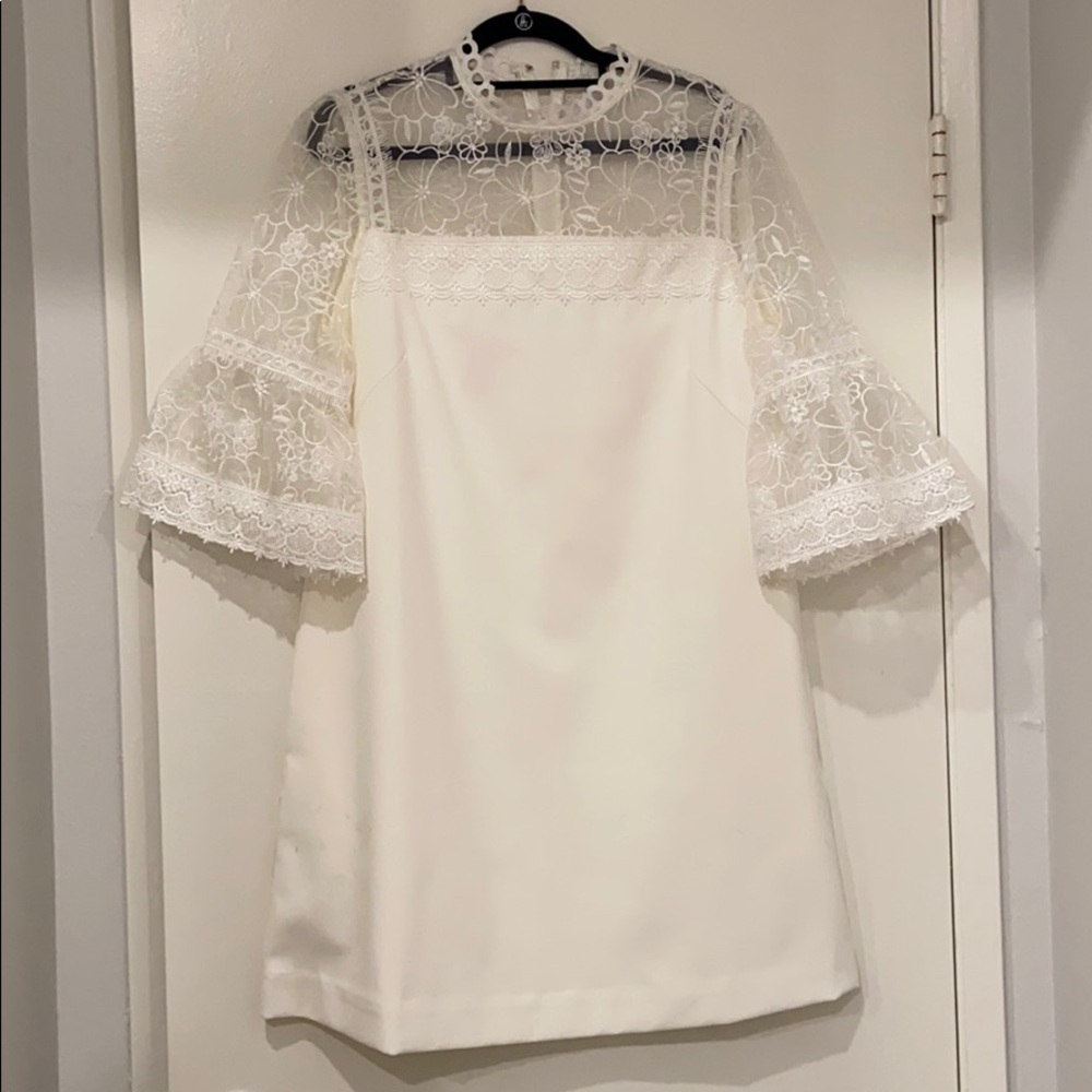 Catherine Malandrino Dress with Bell Sleeves